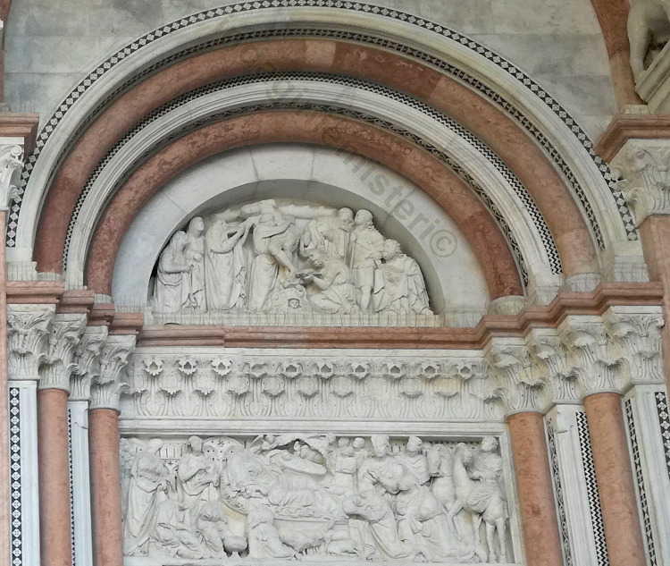 The Deposition by Nicola Pisano, Lucca
