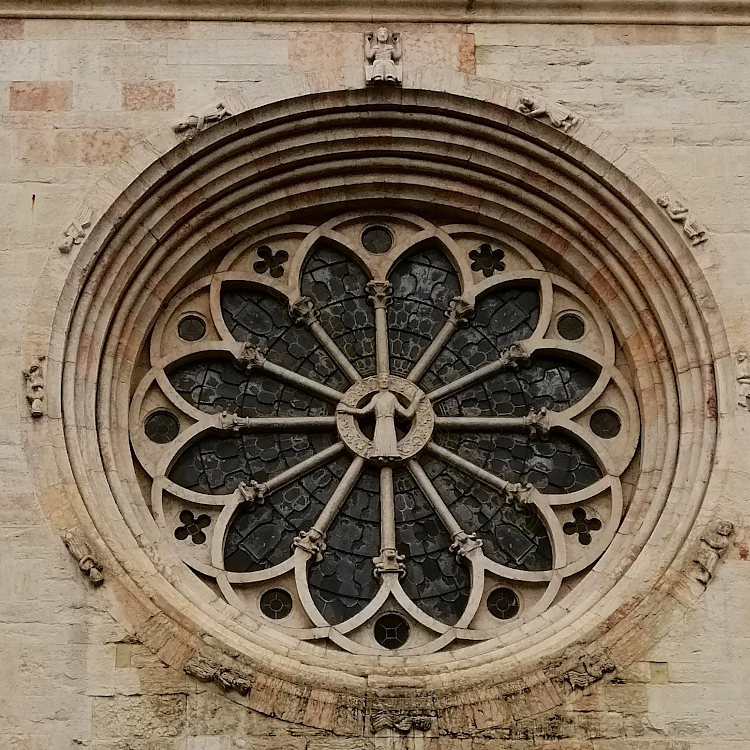 The Wheel of Fortune in the Cathedral of Trento