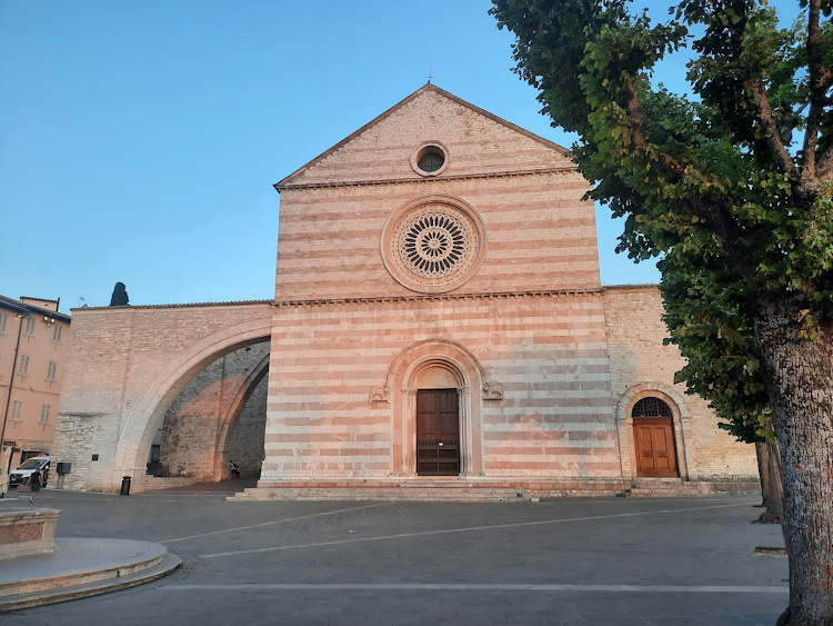 The Basilica of Saint Clare in Assisi