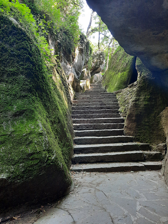 The Stairway Leading to the Sasso Spicco, La Verna