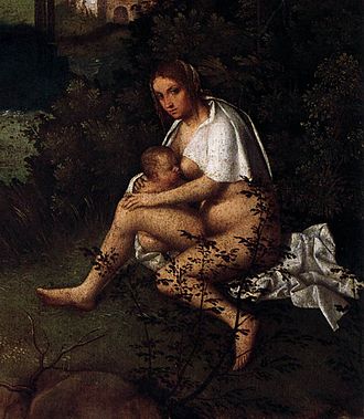 The Woman in Giorgione's The Tempest
