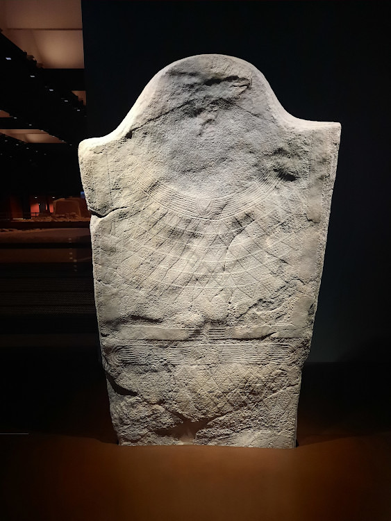 Statue-menhir 3 South at Saint-Martin-de-Corléans