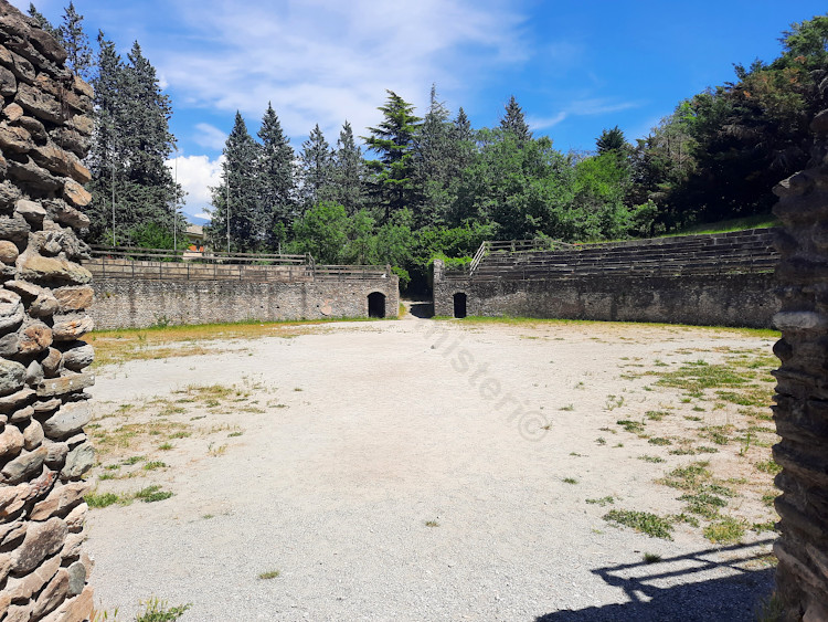 The Roman amphitheatre at Susa