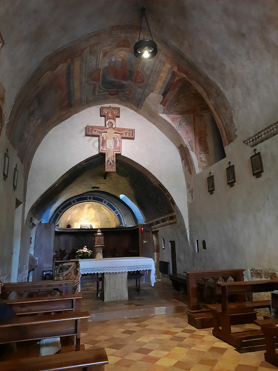 The Hermitage of San Damiano in Assisi