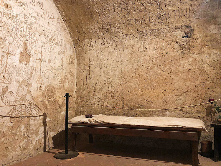 Lombardini’s cell in Narni
