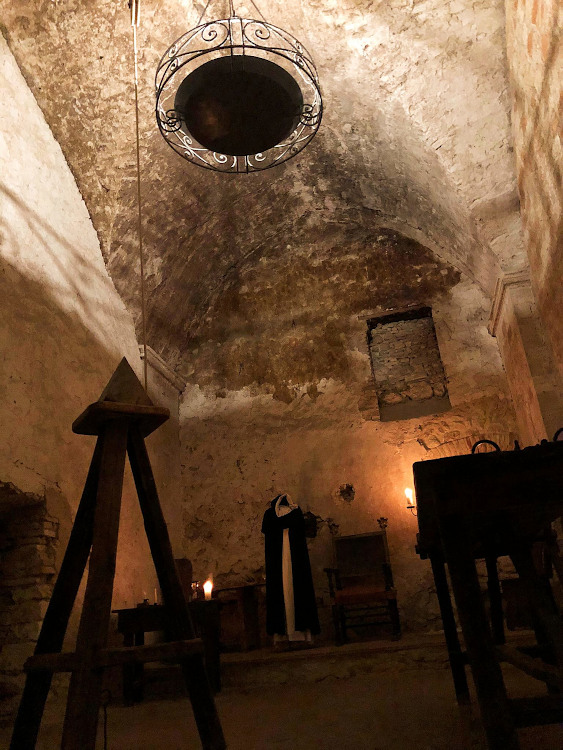 The "chamber of torment"