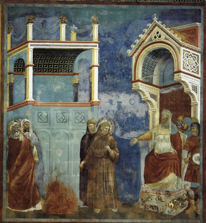 Saint Francis of Assisi before the Sultan