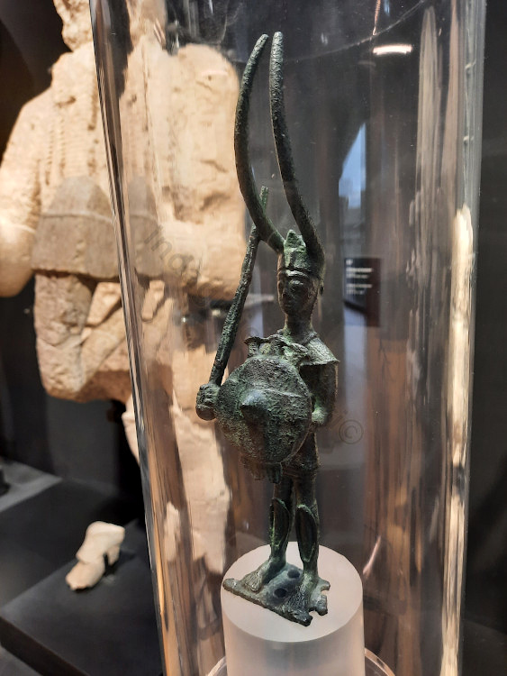 Bronze figurine of a warrior, National Archaeological Museum of Cagliari