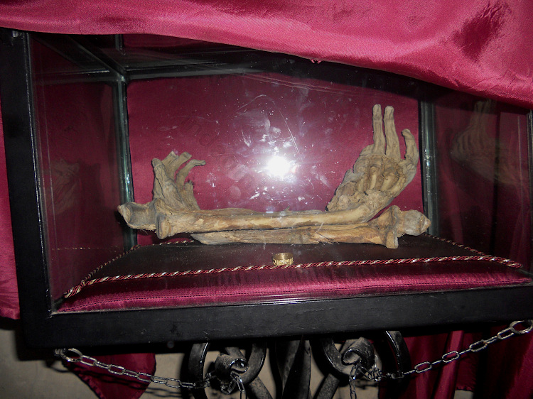 Reliquiario nella Cappella del Lorenzetti Chiusdino