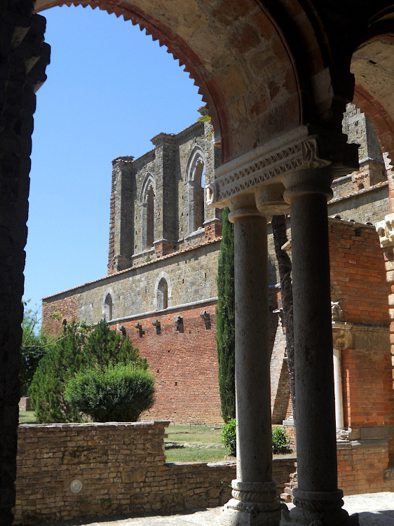 Veduta dell'Abbazia di San Galgano