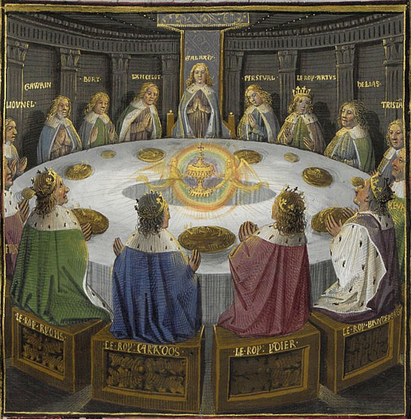 Il Graal e i cavalieri della Tavola Rotonda