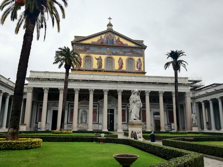 La basilica di San Paolo fuori le mura