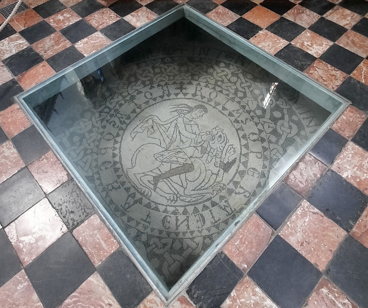 Il mosaico presbiteriale nella Collegiata di Sant'Orso ad Aosta