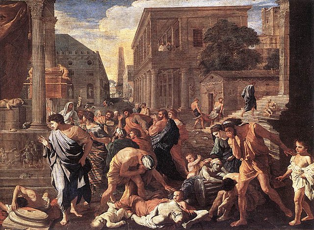 La Peste d'Asdod, Nicolas Poussin