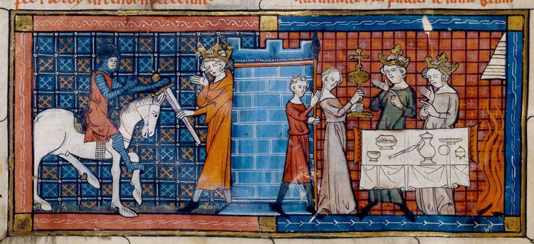 Perceval e il Re Pescatore