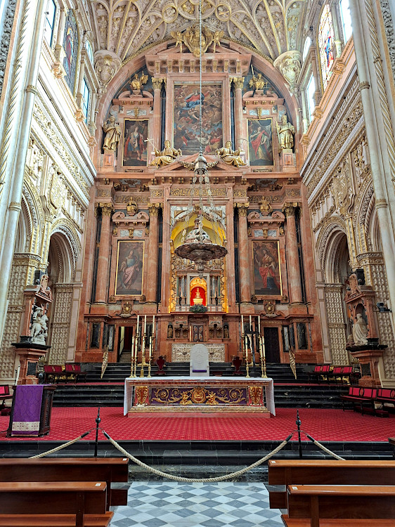 L'altare cristiano della Mezquita di Cordova