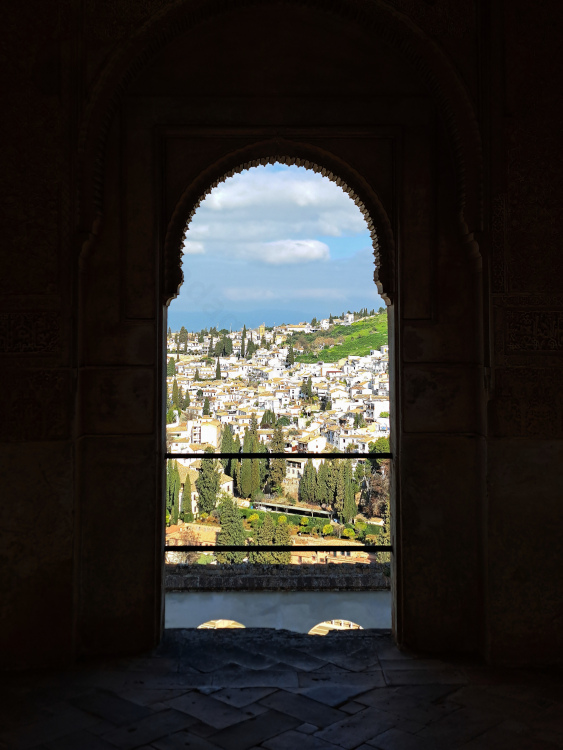 Veduta dell'Albaicín dall'Alhambra